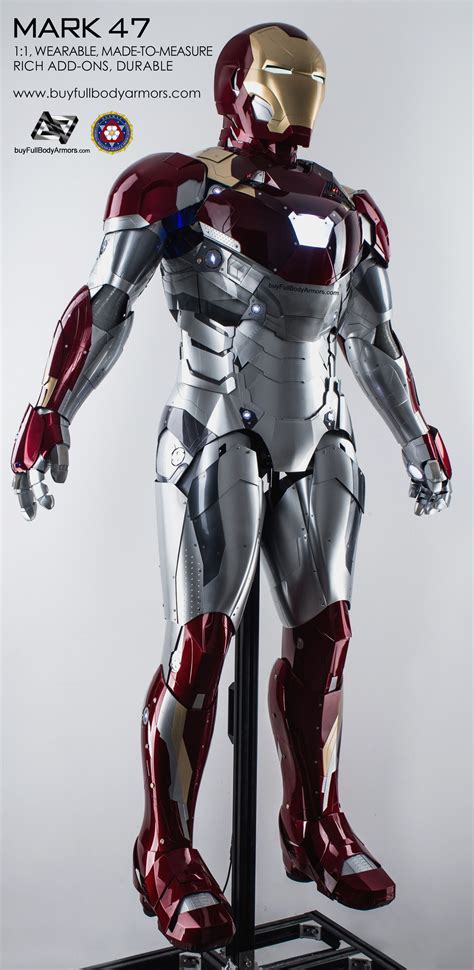 Iron Man's armor .
